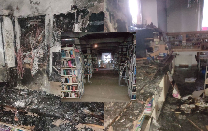 DOVRŠEN OČEVID Poznat je uzrok požara u Gradskoj knjižnici i čitaonici Pula